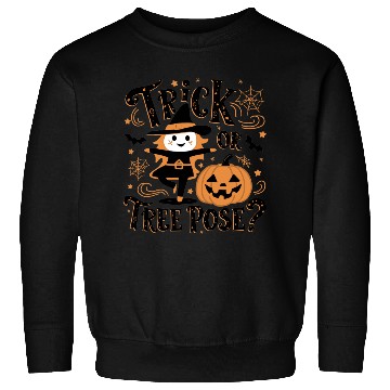 Discover Trick or Tree Pose Sweatshirts