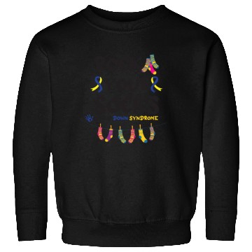 Discover World Down Syndrome Awareness T21 Homie Teacher Sweatshirts