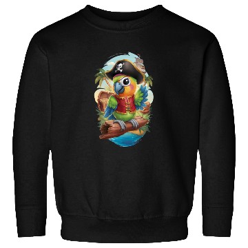 Discover Pirate Parrot Adventure Sweatshirts
