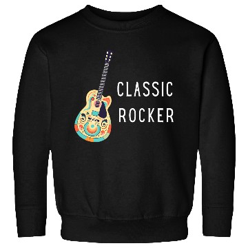 Discover Classic Rocker - Guitar Sweatshirts