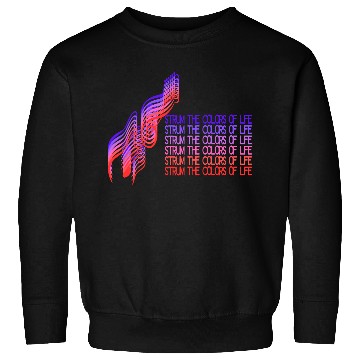 Discover Abstract Strings - Guitar Sweatshirts