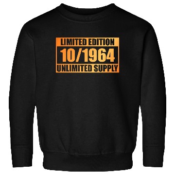 Discover 60th birthday Limited Edition - ꝏ Supply 10/1964 Sweatshirts