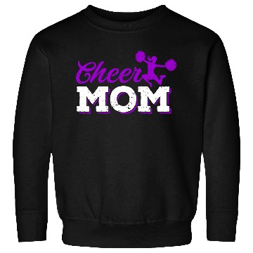 Discover Cheer Mom Funny Cheerleading Mommy Mother's Day Sweatshirts