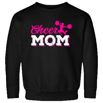 Discover Cheer Mom Funny Cheerleading Mommy Mother's Day Sweatshirts