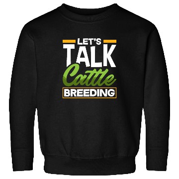 Discover Let's Talk About Cattle Breeding Highland Cow Sweatshirts