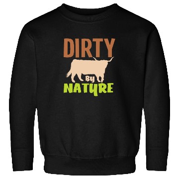 Discover Highland Cow Dirty By Nature Sweatshirts
