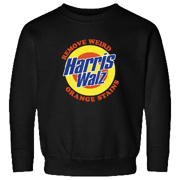Discover Retro Harris Walz Remove Weird Orange Stains Sweatshirts