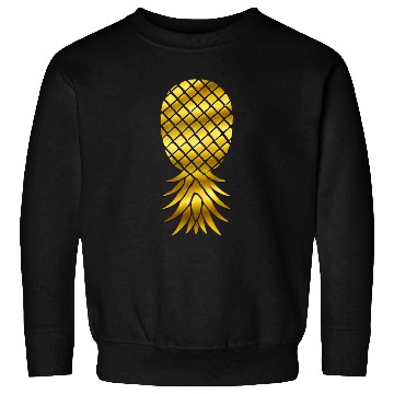 Discover GOLD UPSIDE DOWN PINEAPPLE GREY SWEAT PANTS Sweatshirts
