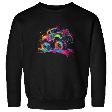 Discover Mud Bogging Mudding Mud Racing 4 Wheel Monster Tru Sweatshirts