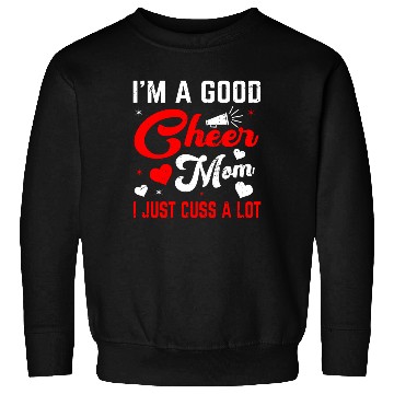 Discover A Good Cheer Mom Cheerleading Mommy Mother's Day Sweatshirts
