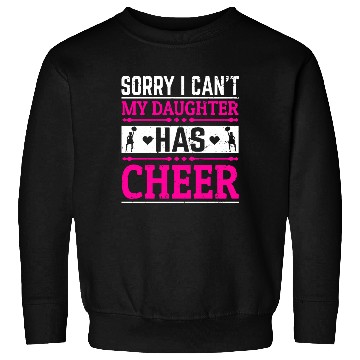 Discover My Daughter Cheer Mom Cheerleading Mother's Day Sweatshirts