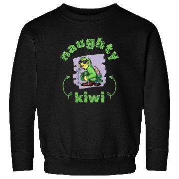 Discover Funny naughty green kiwi bird Sweatshirts