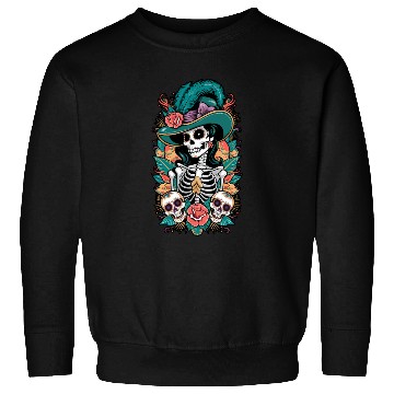 Discover Skull Lady Sweatshirts