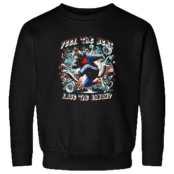 Discover Breakdancing B-boy Feel the beat Sweatshirts