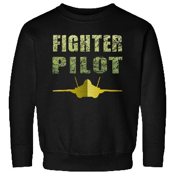 Discover Fighter Pilot F-35 Art Design Sweatshirts