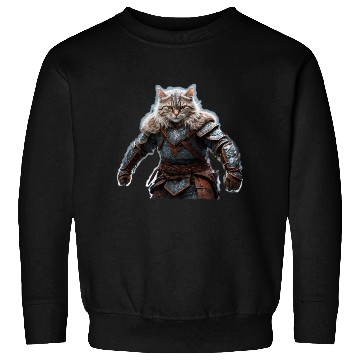 Discover VIking cat Valhalla calling Sweatshirts