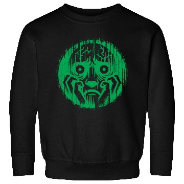 Discover Green Anxiety Portrait Sweatshirts