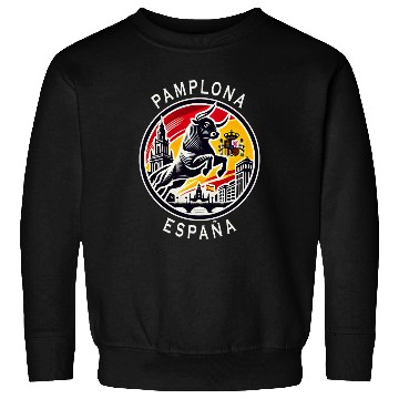 Discover Pamplona Spain bull Sweatshirts
