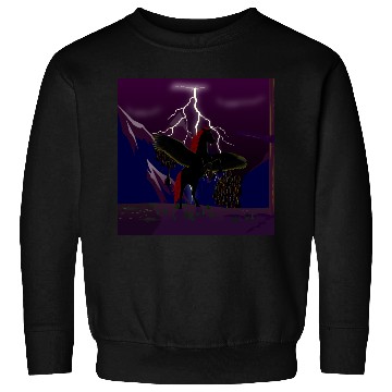 Discover Pegasus Storm at Night Sweatshirts