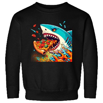 Discover The Pizza Predator Sweatshirts