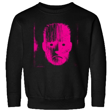 Discover Sad Weird Face Pink Sweatshirts