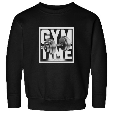 Discover 'Gym Time' Fitness Motivation GD Sweatshirts