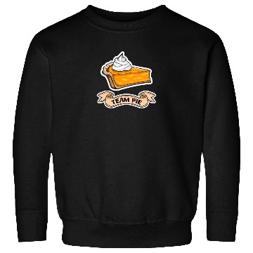 Discover Pumpkin Pie Team Pie Sweatshirts