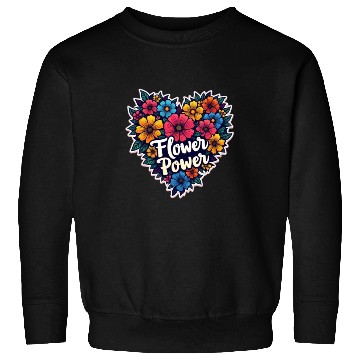 Discover Blooming Strong: Embrace the Power of Flowers" Sweatshirts
