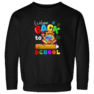 Discover Welcome Back To School Frog Lovers Sweatshirts