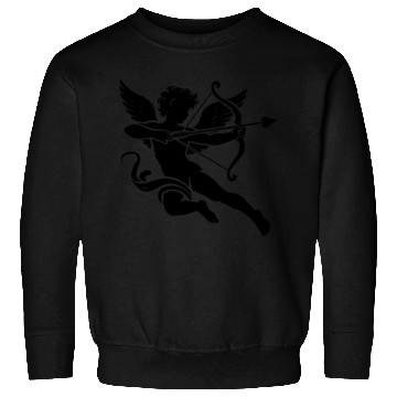 Discover classic cupid shooting his love arrows Sweatshirts