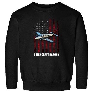 Discover Beechcraft Baron baron aircraft Sweatshirts