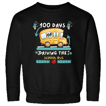 Discover Little Boys' Big Yellow School Bus Sweatshirts