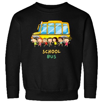 Discover Cool School Bus Here I Come Back to School Driver Sweatshirts