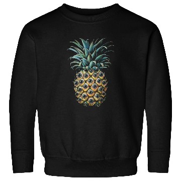 Discover Weirdcore Aesthetic Pineapple Eyes Human Eyeball S Sweatshirts