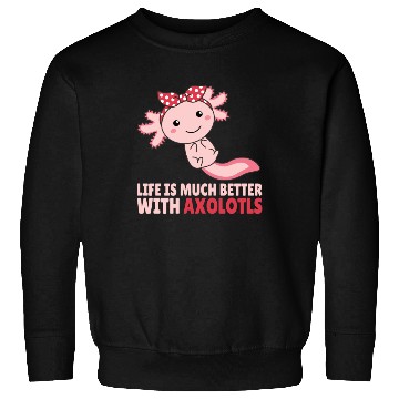 Discover Axolotl Is My Spirit Animal - Sweet Axolotl Sweatshirts