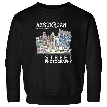 Discover Amsterdam Street Photography Sweatshirts