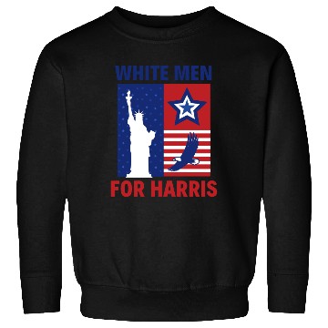 Discover White Men Dudes for Harris Kamala 2024 Election Sweatshirts