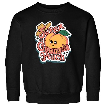 Discover Sweet as a Georgia Peach Sticker.t-shits Sweatshirts