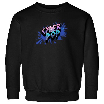 Discover Cyber Pop - Vibrant Y2K Streetwear Aesthetic Sweatshirts