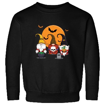 Discover Halloween Gnomes Witch Cute Creepy Halloween Sweatshirts
