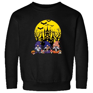 Discover Three Gnomes Cute Creepy Halloween Sweatshirts