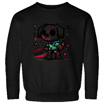 Discover Spooky season zombie dog Sweatshirts