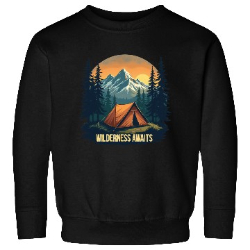 Discover Wilderness Awaits Sweatshirts | Embrace the Adventure