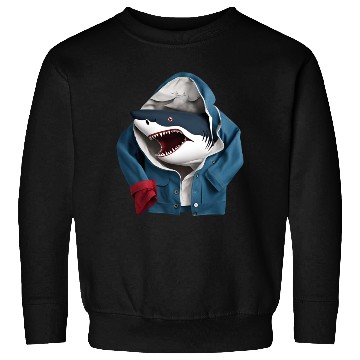 Discover A cool enormous stylish predatory shark design Sweatshirts