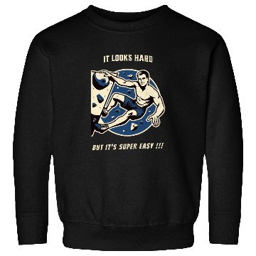 Discover Climbing bouldering vintage Sweatshirts funny saying