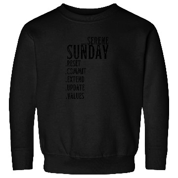 Discover Sunday Sweatshirts