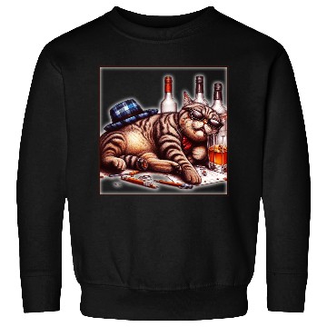 Discover Cat as a person Sweatshirts