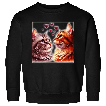 Discover Cat as a person Sweatshirts