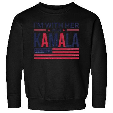 Discover Kamala Harris Support I'm With Her Vote Kamala Har Sweatshirts