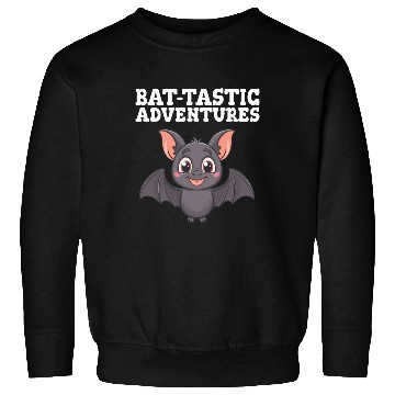 Discover Bat-tastic Adventures Cute Design Sweatshirts